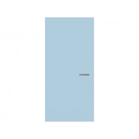 Двері прихованого монтажу 736 - Голубой шелк (мат)