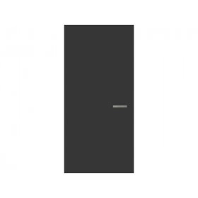 Двери скрытого монтажа Акрил Уни плюс 1401 240-270 см Темно-серый