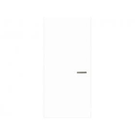 Двері прихованого монтажу Акрил Уні плюс 1401 240-270 см альпійський білий