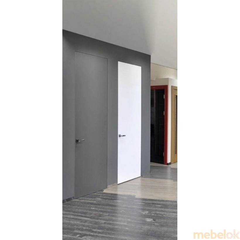 Двери скрытого монтажа ALVIC Metaldeco 210-230 см Серый от фабрики Agt plus (Агт плюс)