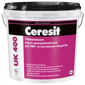 Клей для винилового пола Ceresit UK 400 /14кг