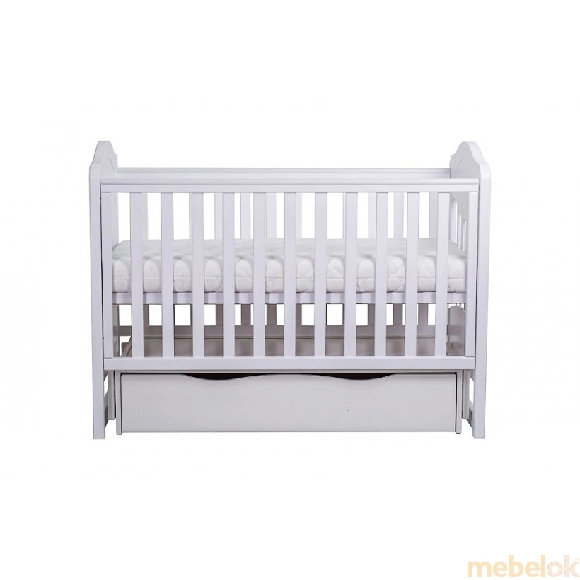 Кроватка детская Lux-2 белая