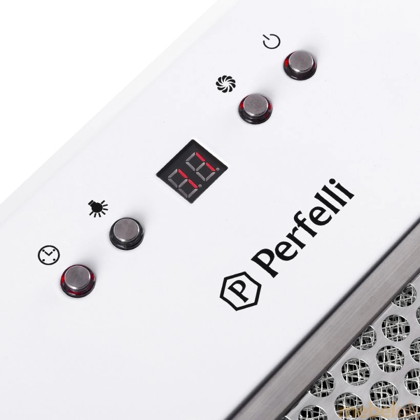 (Вытяжка полновстраиваемая Perfelli BIET 7854 WH 1200 LED) Perfelli (Перфелли)