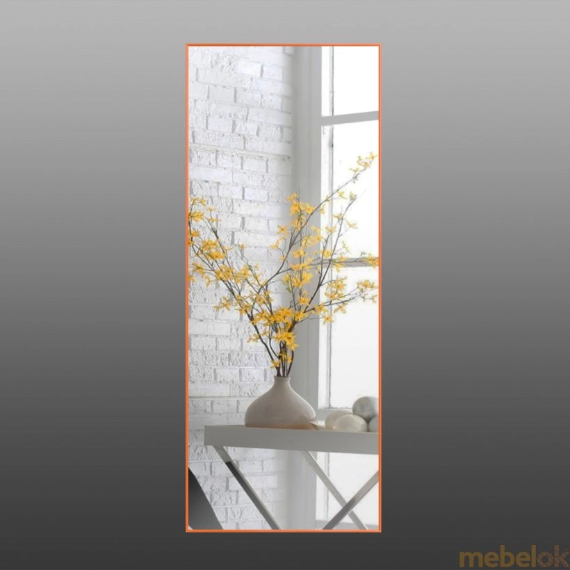 Зеркало Alum-orange 70x150 от фабрики Арт-Ком (ART-COM)
