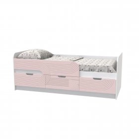 Кровать детская Binky КЕС10А розовый