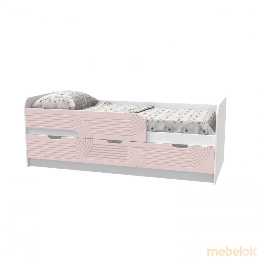 Кровать детская Binky КЕС10А розовый