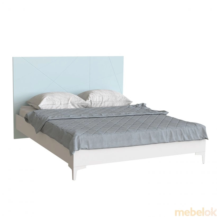 Кровать Picassa 1.6 голубая лагуна