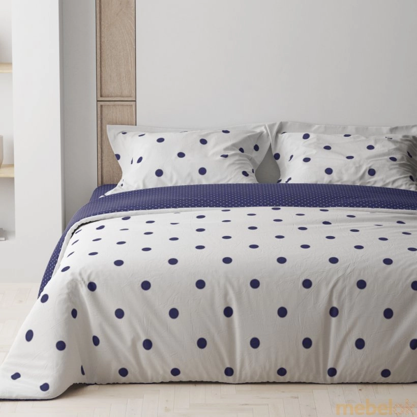 Комплект постільної білизни Happy Sleep Perfect Dots полуторний 50х70
