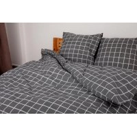 Комплект постельного белья Happy Sleep Duo Check двуспальный 70х70