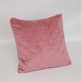Подушка декоративна VELOUR 40x40 рожевий