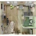Дизайн вітальні суміщеної з кухнею - ідеальний варіант планування для маленької квартири
