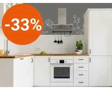 Знижка -33% на кухонні меблі!