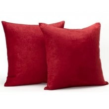 Подушки для гостиной,  Цвет красный Ширина 30 см и менее