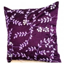 Подушки Аполена Текстиль, Изображение восточные узоры Цвет фиолетовый