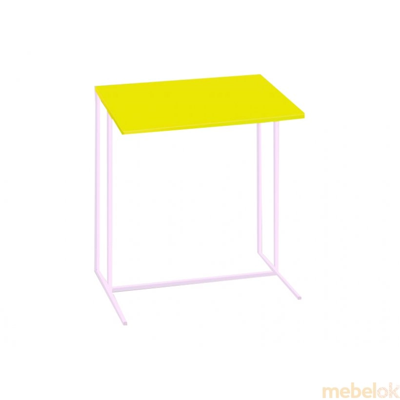 Стіл приставний для ноутбука Comfort A440 yellow/white