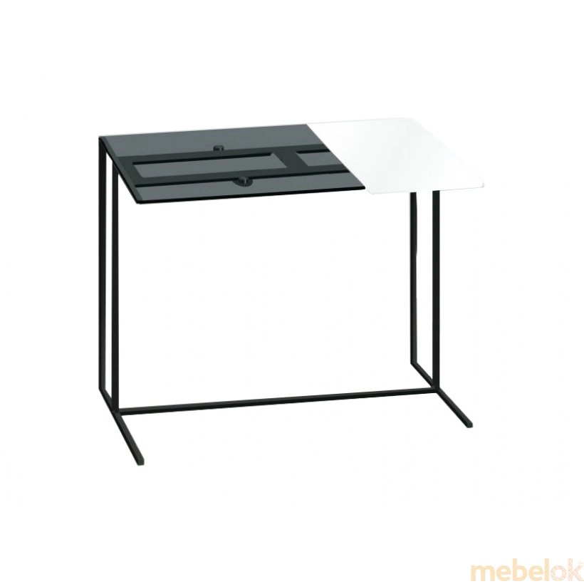 Стол приставной для ноутбука Comfort A600 gray 8/white/black