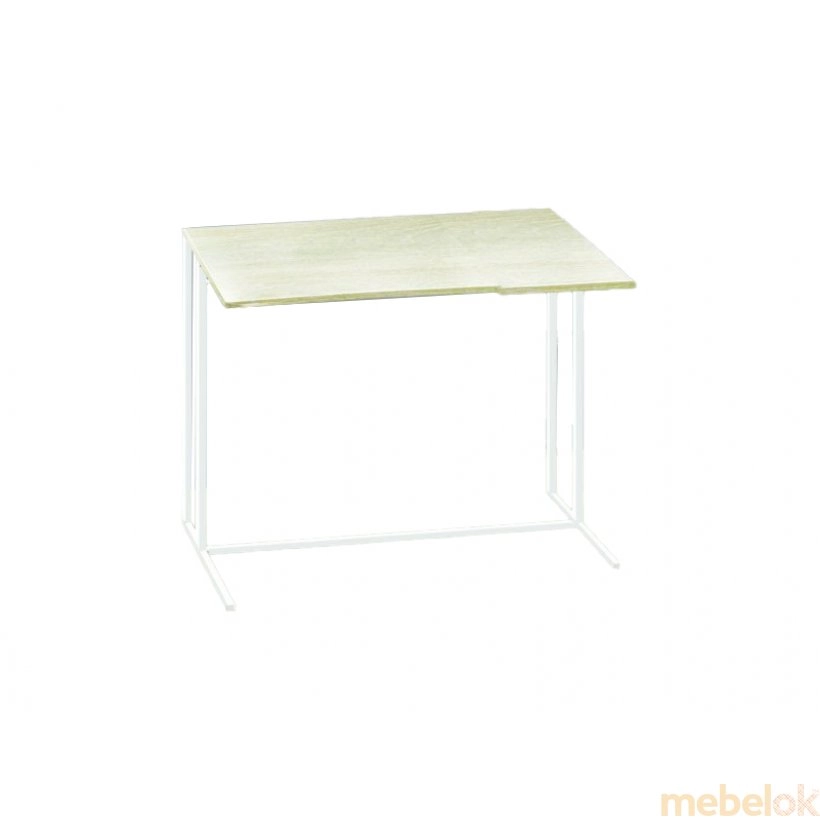 Стол приставной для ноутбука Comfort A600 pepel/pepel/white