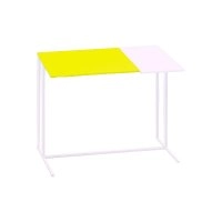 Стіл приставний для ноутбука Comfort A600 yellow/white/white