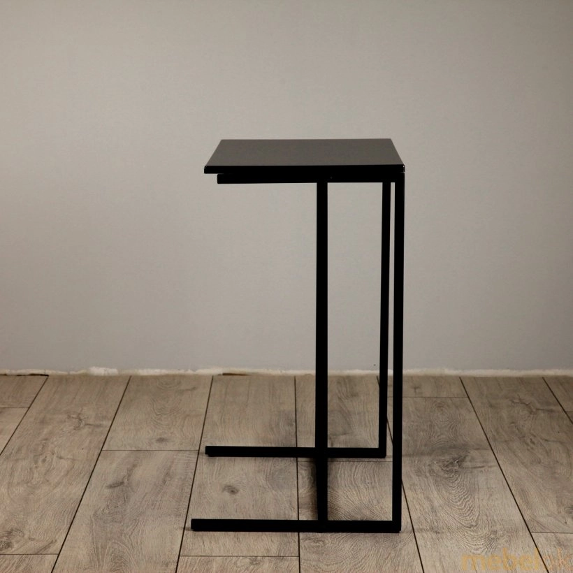 Стол приставной для ноутбука Comfort A440 black/black с другого ракурса