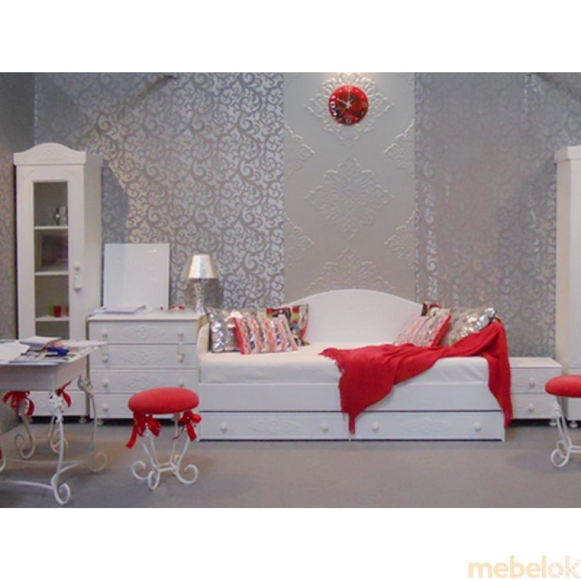 Спальный гарнитур для девочки Белль-8 от фабрики Санти Мебель (Santi Mebel)