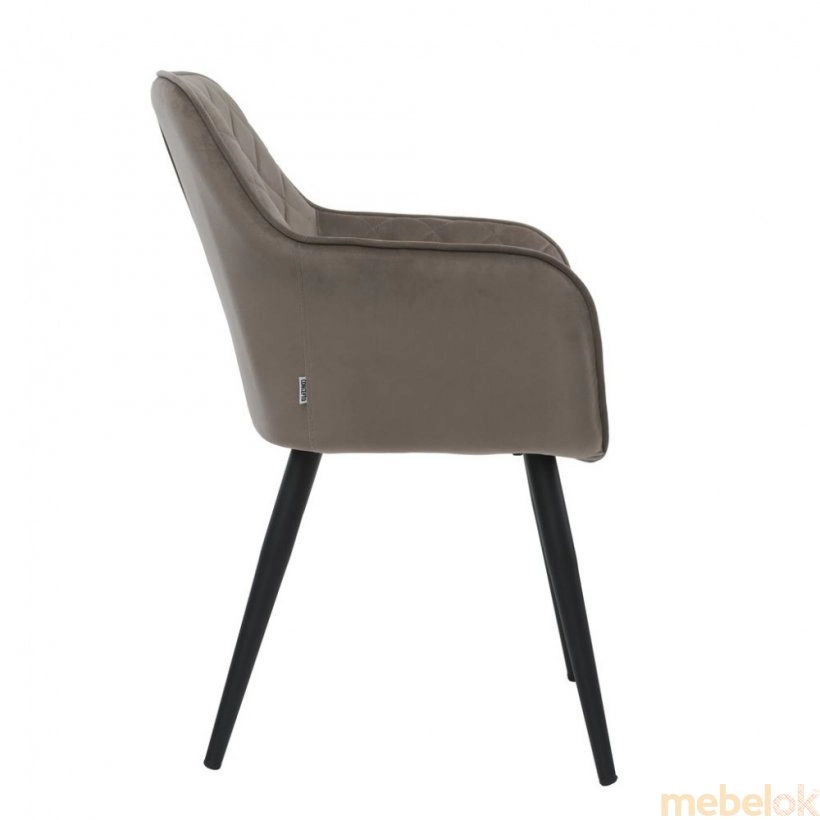 Кресло Antiba пудровый серый від фабрики Concepto (Концепто)