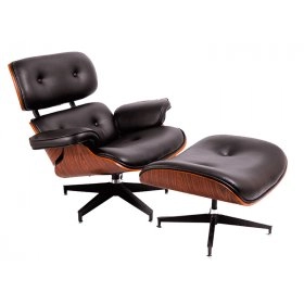 Крісло Eames lounge з отоманкой