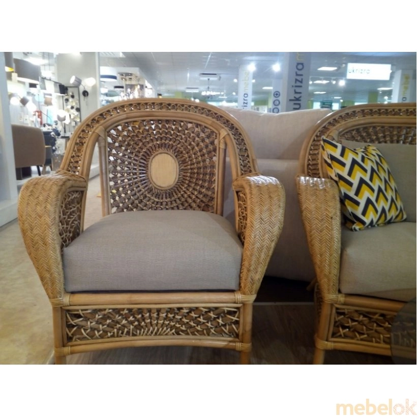 Комплект мебели Ацтека (софа + 2 кресла и столик) от фабрики Cruzo (Крузо)