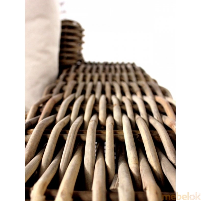 Комплект плетеной мебели Бабл (диван и 2 кресла)