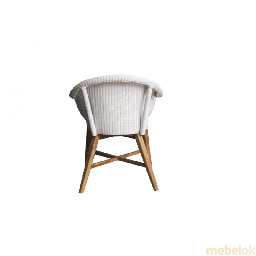 стілець з виглядом в обстановці (Плетене крісло Віола kv02822)