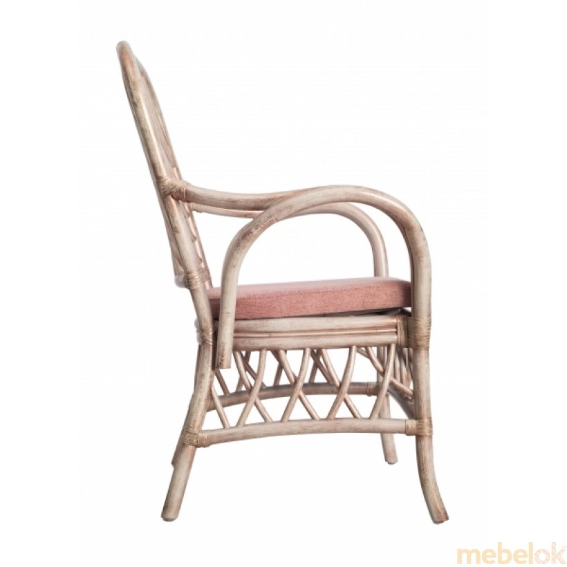 (Комплект стол 2 стула и 2 кресла Феофания Классик античный белый) Cruzo (Крузо)