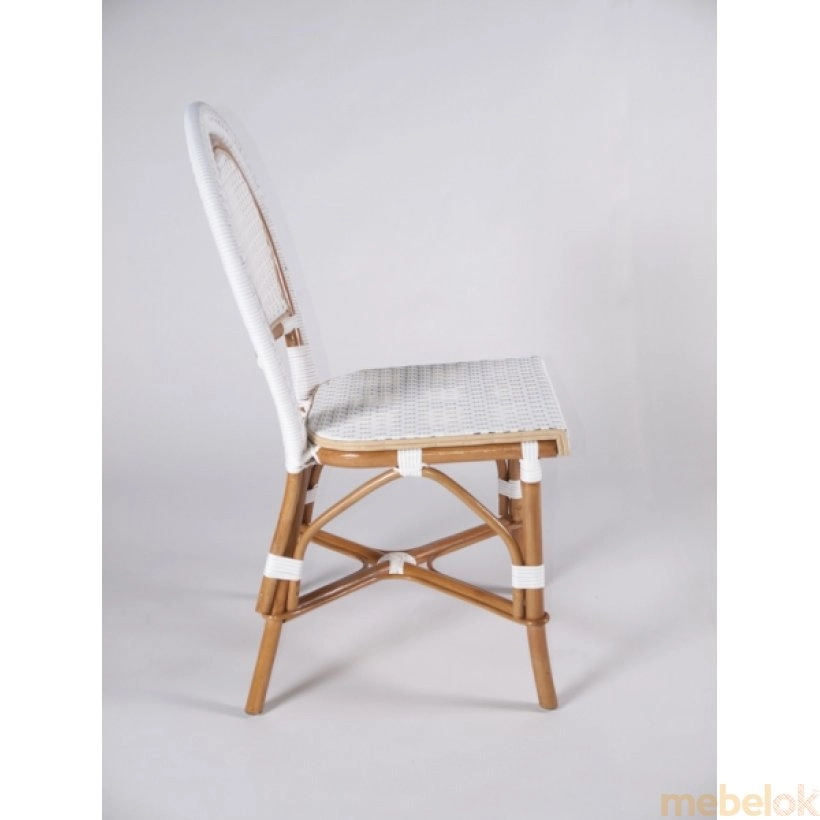 Комплект обеденный Бистро 2 (стол + 6 стульев) белый от фабрики Cruzo (Крузо)