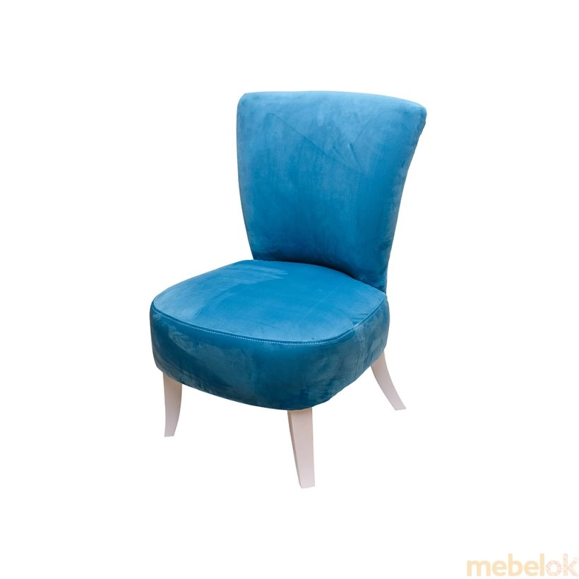 Кресло Квадро 1 голубое