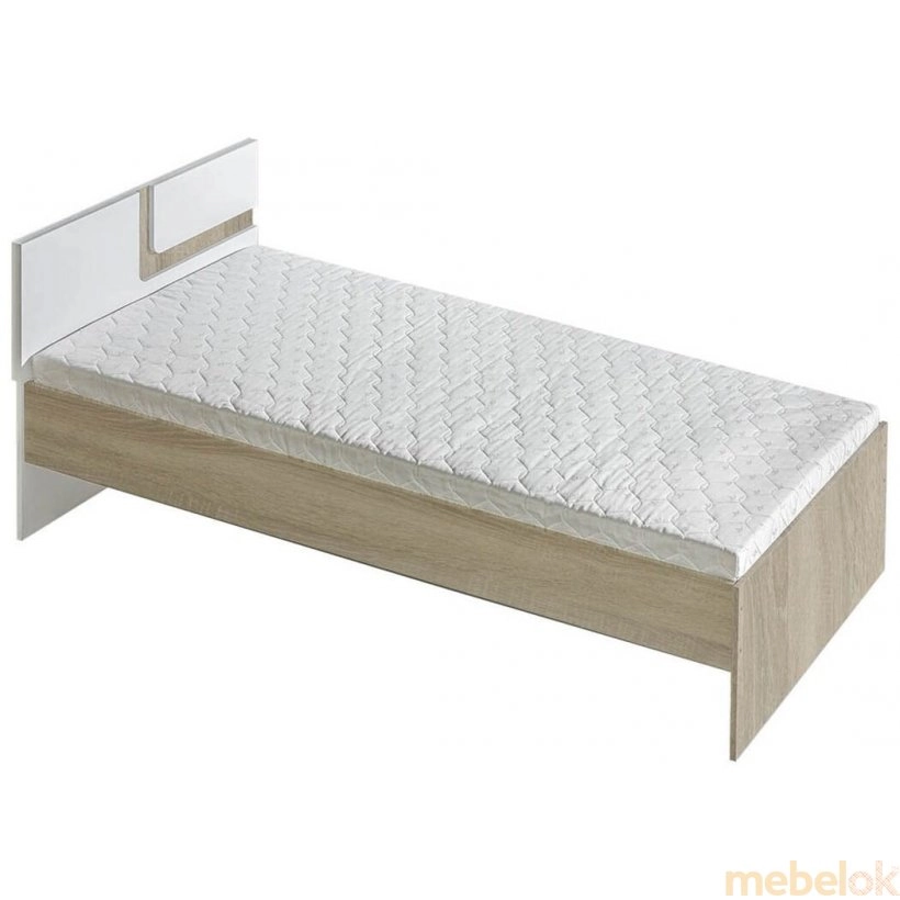 Ліжко APETITO 12 90x200 з ящиком дуб світлий