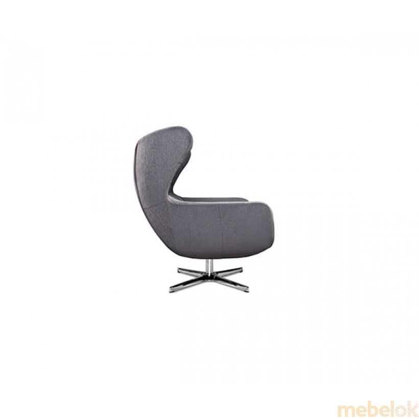 Кресло Челентано хром от фабрики Злата-Мебель (Zlata-mebel)