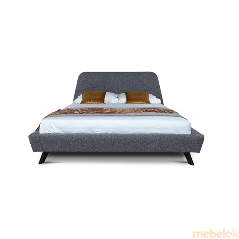 Ліжко Сканді 180x200 на високих ніжках від фабрики Dommino (Домміно)
