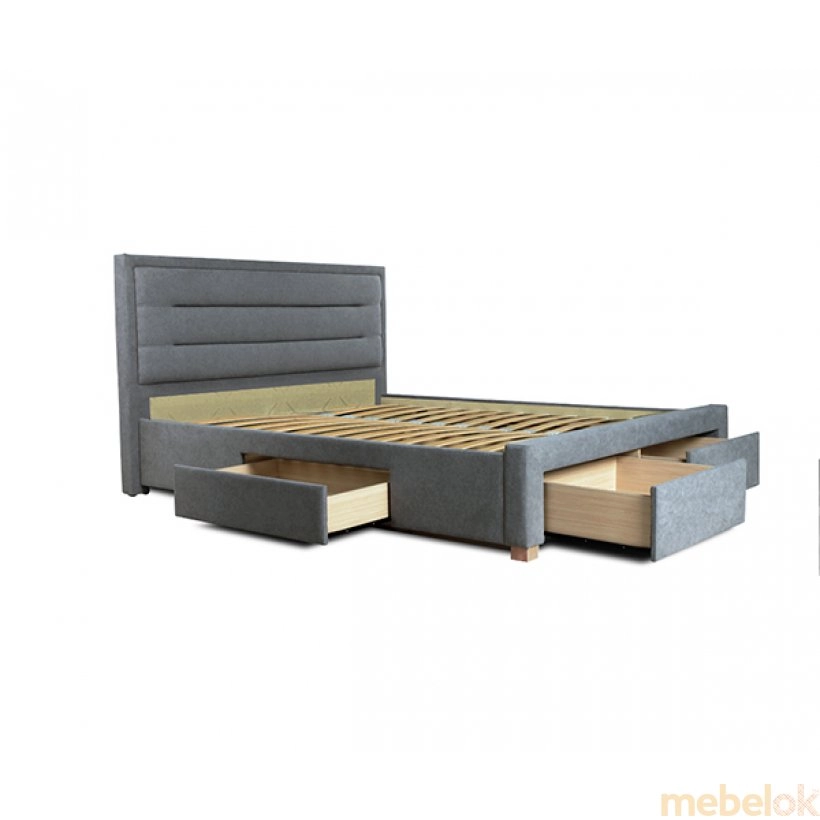 Ліжко Невада 200x200 з нишей для хранения від фабрики Dommino (Домміно)