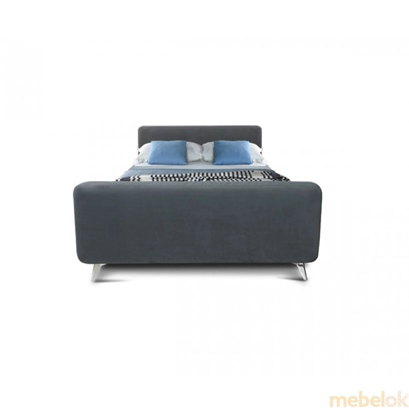 Ліжко Олівія 120x200 на високих ніжках від фабрики Dommino (Домміно)