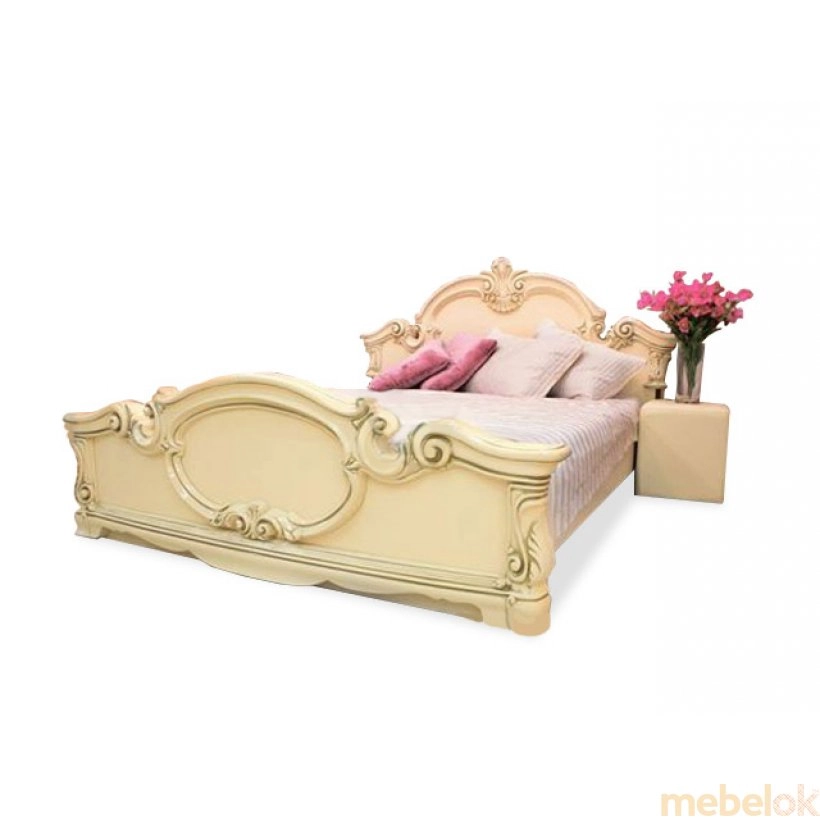 Кровать Беатрис Cream от фабрики Embawood (Эмбавуд)