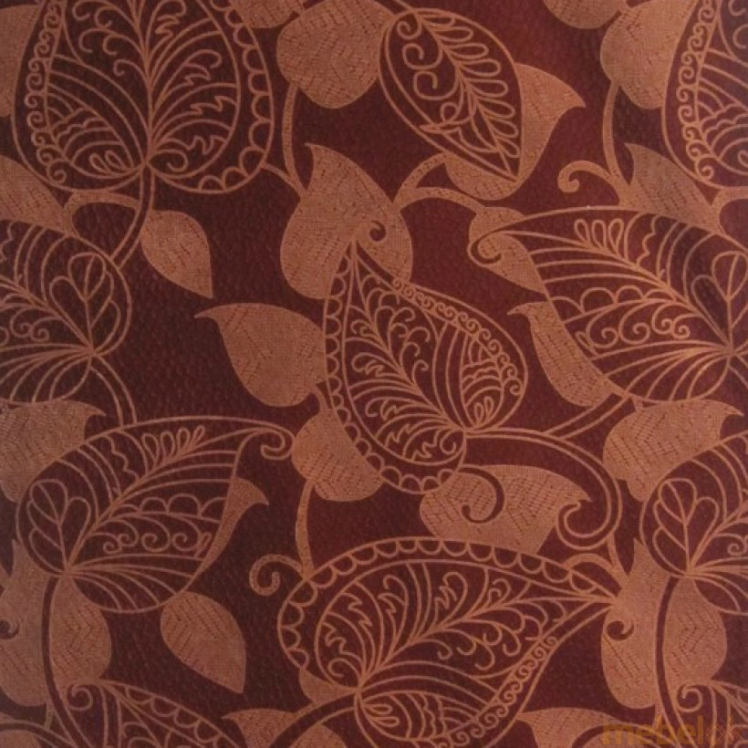 Ткань флок Офелия terracota
