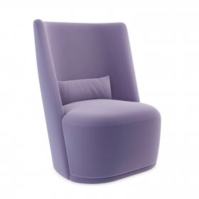Мягкое кресло Габриель 045 фиолетовое