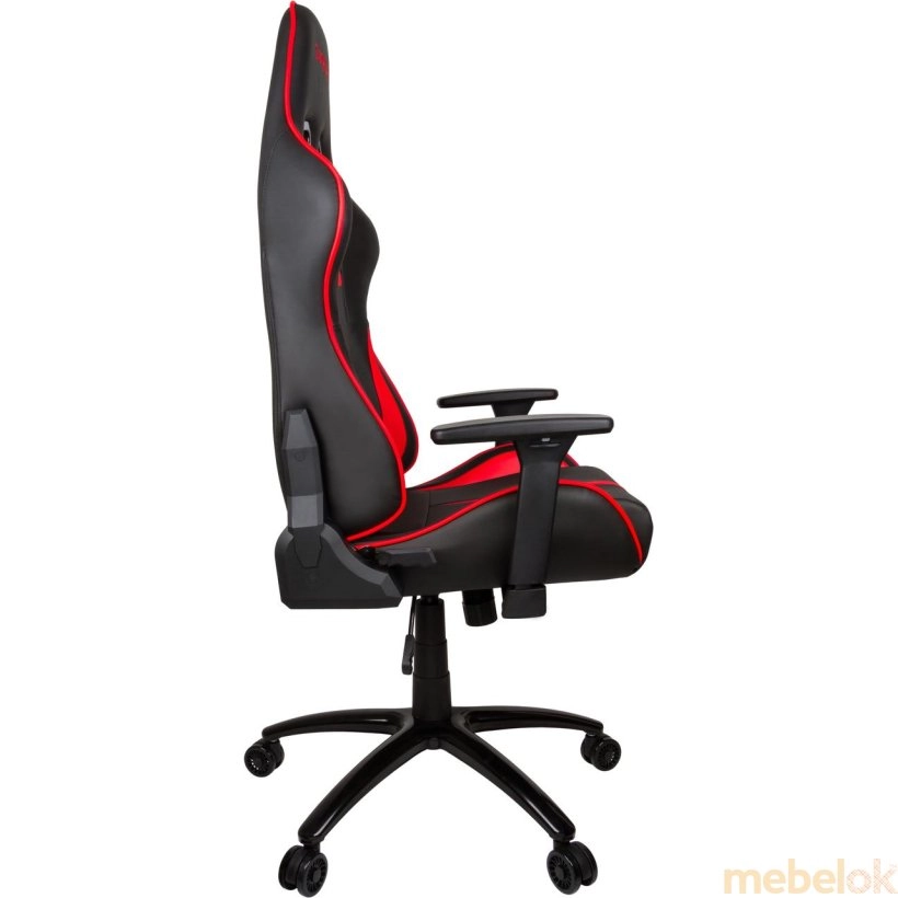 стілець з виглядом в обстановці (Крісло GamePro Nitro (KW-G42_Black_Red) чорно-червоний)