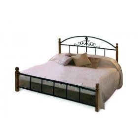 Ліжко Касандра з дерев'яними ніжками