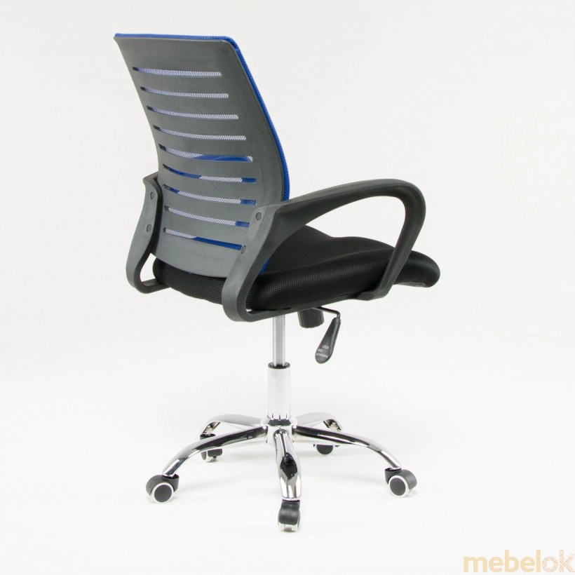 Кресло офисное Flash black-blue от фабрики GoodWin (ГудВин)