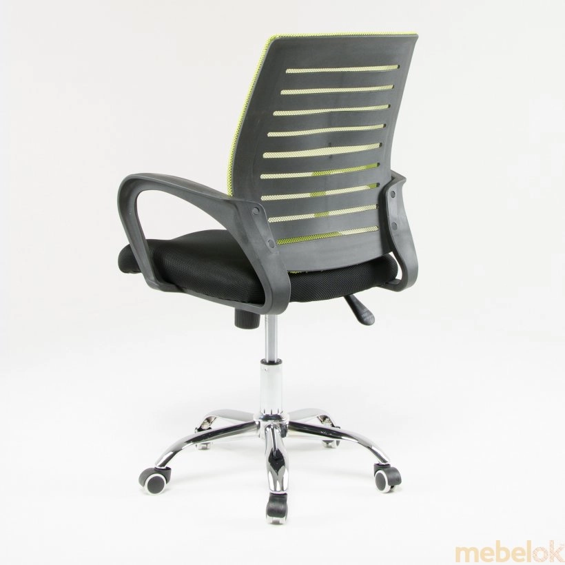 Кресло офисное Flash black-green от фабрики GoodWin (ГудВин)