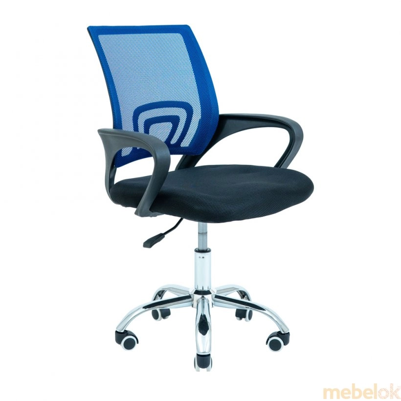 Комп`ютерне офісне крісло Netway, blue