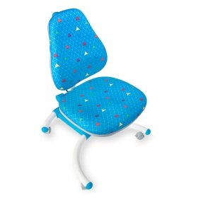 Детское кресло Happy Chair blue piramid