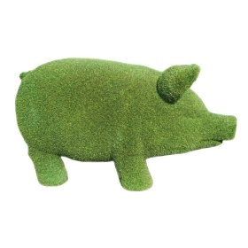 Декоративна фігурка Green pig 35х15х18