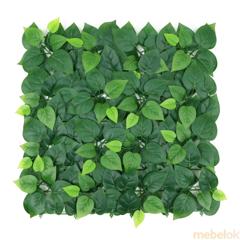Декоративне зелене покриття Молоде листя 50х50