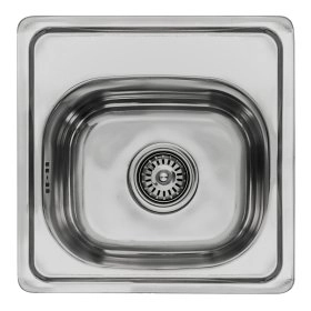 Кухонна мийка нержавіюча сталь із сифоном (LE-5013 CH)