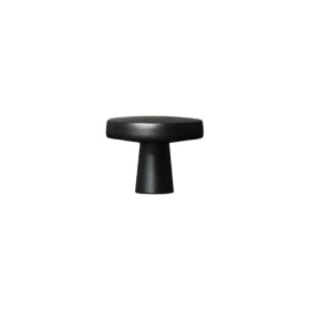 Мебельная ручка-кнопка черный матовый (K-2380 MBN)